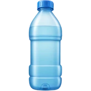 Bottle of water sticker
