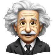 Albert Einstein  sticker