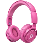 Pink headphones sticker
