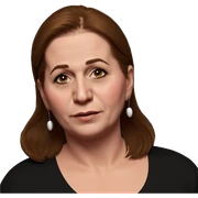 brown haired girl with jewelry sticker