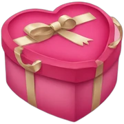 heart shaped box sticker