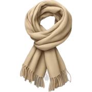 Scarf in beige sticker