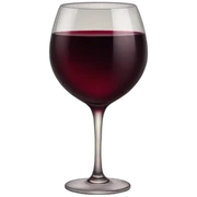 Red wine sticker