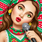 Colorful Singer sticker