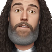 realistic portrait of a male sticker