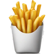 French fries M sticker