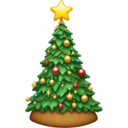 Tacky Christmas tree  sticker