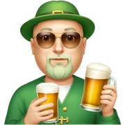Having a Beer sticker