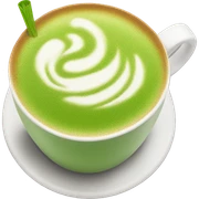 Matcha latte  sticker
