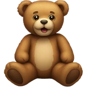 Teddy bear sticker