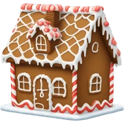 gingerbread house sticker