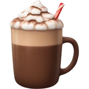 Hot chocolate sticker