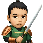 Samurai Sentry sticker