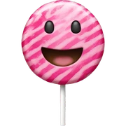 Pink lollipop  sticker