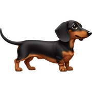 dachshund sticker