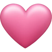 Corazón rosado sticker