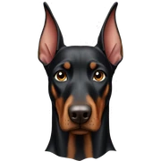 doberman  sticker