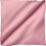 Folded pink linen sticker