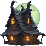 mystical witch house sticker