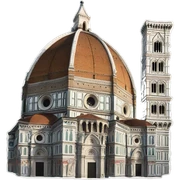 Firenze dome italy sticker
