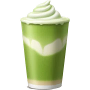 Matcha latte sticker