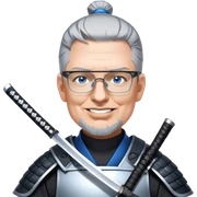 Modern Samurai sticker