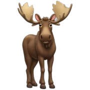 Moose sticker