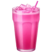 Pink drink sticker