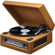 Record player sticker