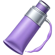 Light purple paint tube sticker
