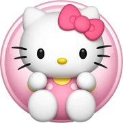 Hello Kitty rosa  sticker