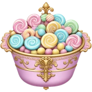 rococo candy sticker