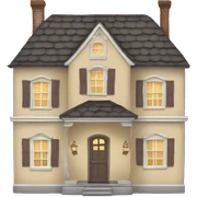 coquette house sticker
