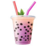 Bubble tea sticker
