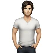 damon salvatore sticker
