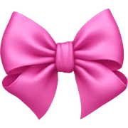 bow pink sticker
