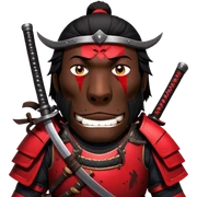 Battle-Ready Samurai sticker