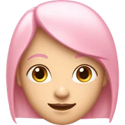 light pink sticker