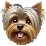 ungry Yorkshire Terrier sticker