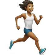 running sticker
