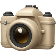 Camera beige sticker