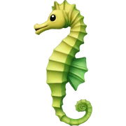 Seahorse sticker