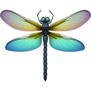 Dragonfly sticker