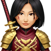 Samurai Leader sticker