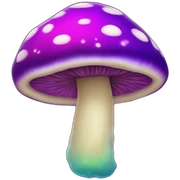 Mushroom psychodelic sticker