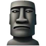 Moai sticker