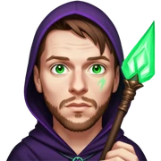Obsidian Mage sticker