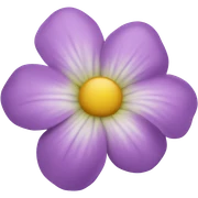 Pretty flower  sticker
