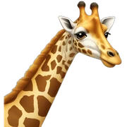 Giraffe sticker