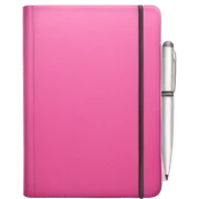 Pink notebook sticker